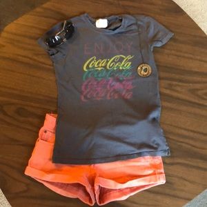 Vintage Enjoy Coca-Cola Tee Shirt by Doe t-Shirt